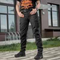 Pantaloni tactici damă AGGRESSOR Lady Flex M-TAC - Negru - 24/28