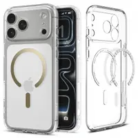Husa MagSafe pentru Apple iPhone 17 Pro, Spigen, Ultra Hybrid, Aurie ACS10348