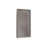 Wall box 2-21 flat, 3-part system 100mm deep, 147MW