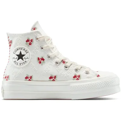 Tenisi unisex Converse Chuck Taylor As Lift, Alb