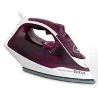 Fier de călcat Tefal - Express Steam FV2835E0, 2400W, 30 g/min, alb/mov