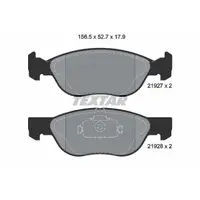 Set placute frana, frana disc TEXTAR 2192703