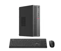 Calculator Sistem PC Home / Office OptimX T5 SFF, Procesor Intel Pentium Gold G6400T, 16GB DDR4, 1TB SSD, Win11 Pro + kit tastatura si mouse fara fir