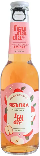 Cidru de mere fără alcool, 275 ml, Frudada