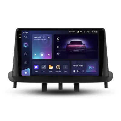 Navigatie Auto Teyes CC3 2K Renault Megane 3 2008-2014 4+64GB 9.5" QLED Octa-core 2Ghz, Android 4G Bluetooth 5.1 DSP