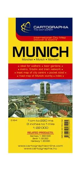 Hartă rutieră Munchen - Paperback - ***