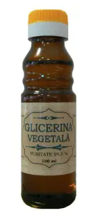 Glicerina Vegetala Puritate 99,5% 100ml - HERBAVIT