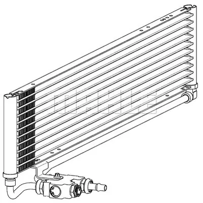 Radiator ulei cutie automata MERCEDES CLS (C218), CLS SHOOTING BRAKE (X218), E (A207), E (C207), E T-MODEL (S212), E (W212), SL (R231) 1.8-5.5 dupa 2009