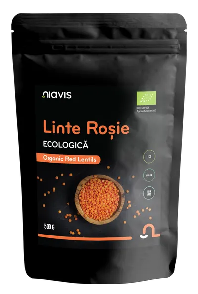 Linte rosie ecologica, 500g, Niavis