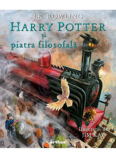 Harry Potter și piatra filosofală (Harry Potter #1) (ediție ilustrată)