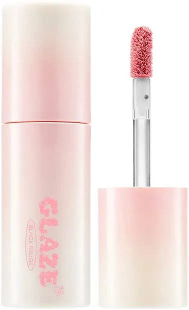 Black Rouge Luciu de buze Chewy Lip Glaze, GZ01 Peach Blossom, 3.5 g