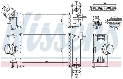 Intercooler potrivit NISSAN MICRA V 1.5D 12.16