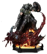 Statuetă Prime 1 Studio Games: DOOM: The Dark Ages - Doom Slayer, 77 cm