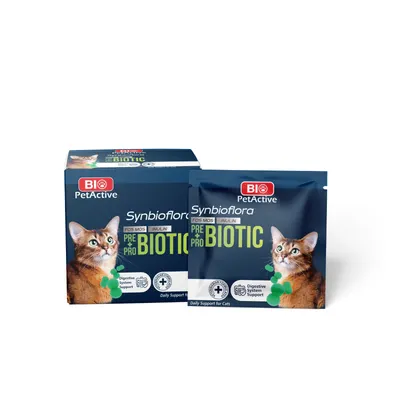 Bio PetActive Synbioflora Sachet PreProbiotics pentru Pisici 30 Gr