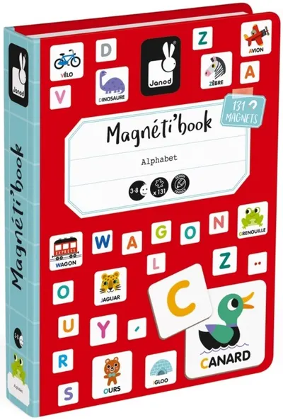 Carte magnetica Janod - Alfabetul Francez