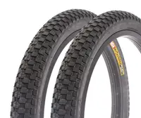 Set cauciucuri BMX KENDA K-RAD 20 x 2,35 inch negru