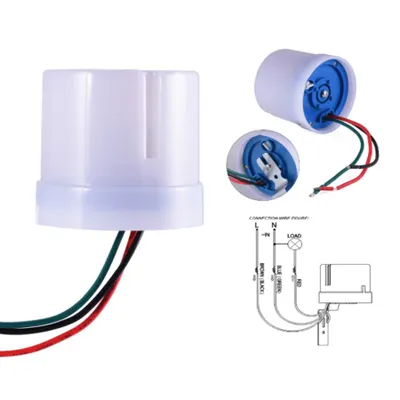 Senzor de lumina 25A/230v (montaj aplicat)