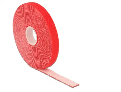 Rola cu arici rosie 5m x 13mm, Delock 18719