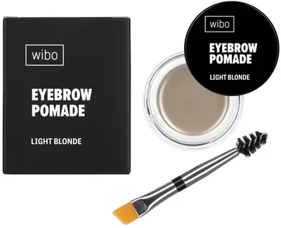 Wibo Pomadă impermeabilă pentru sprâncene, cu perie, Light Blonde, 3.5 g