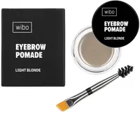 Wibo Pomadă impermeabilă pentru sprâncene, cu perie, Light Blonde, 3.5 g
