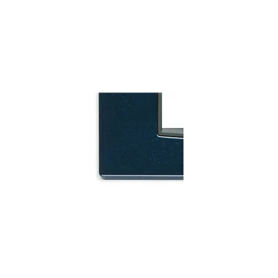 Placa ornament 3 module Vimar(Eikon) Bright Toledo blue