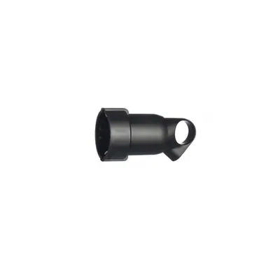 Priza 2P+E- 16 A cu ring - German standard - plastic - negru - bulk