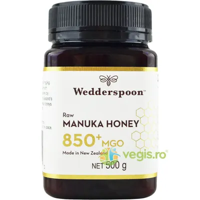 Miere de Manuka MGO 850+ RAW 500g