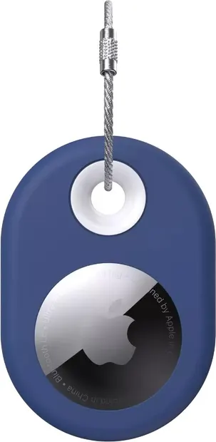Breloc Speck - Siliring, pentru AirTag, albastru/alb