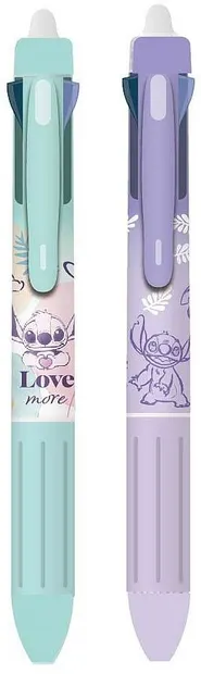 Pix cu radieră Cool Pack Stitch - Pastel, 4 culori, sortiment