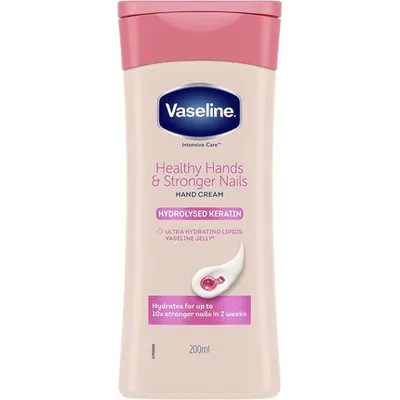 Cremă de mâini, Vaseline, Healthy Hand, 200 ml, alb