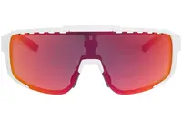 Ochelari de ciclism Bold 2.0 cu lentilă roșie, alb