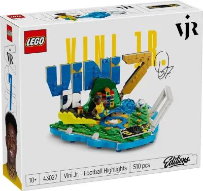 LEGO® Editions - Vini Jr. - Momente importante din fotbal (43027)
