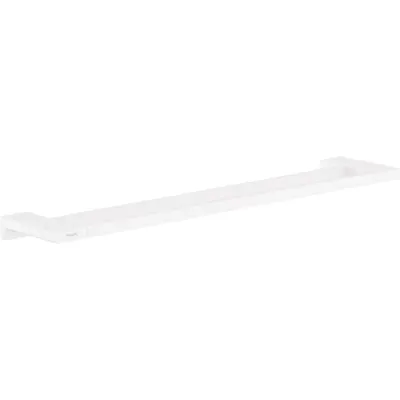 Suport prosop baie dublu culoare alb mat Hansgrohe AddStoris 41743700