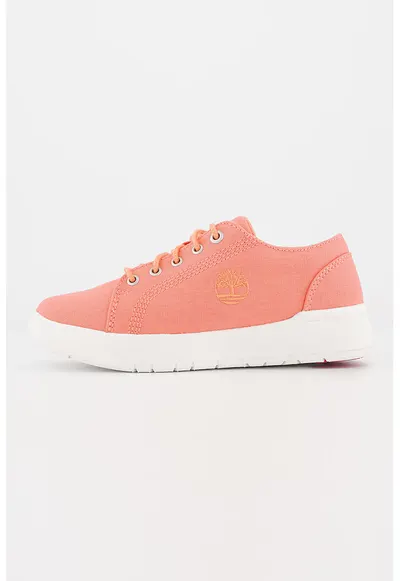 Pantofi sport cu logo brodat Seneca Bay - Roz