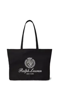 Polo Ralph Lauren geantă de material textil pentru femei din bumbac