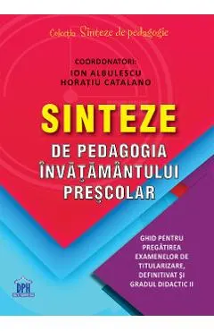 Sinteze de pedagogia invatamantului prescolar