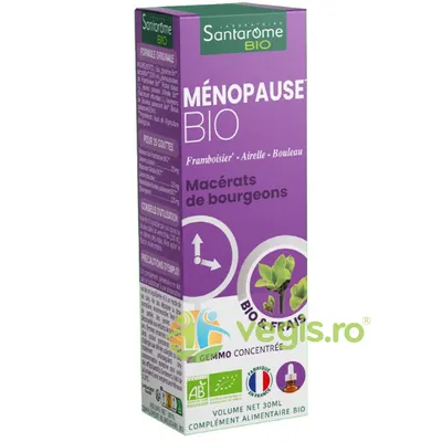 Menopauza (Complex 3 Muguri: Merisor, Zmeur, Mesteacan Pufos) Ecologic/Bio 30ml