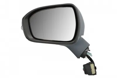 Oglinda laterala stanga (electric, asferic, cu incalzire, grunduit, rabatare electrica, cu semnalizator) potrivit FORD MONDEO V 08.14