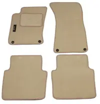 Covorase auto (set, velur, 4 bucati, culoare bej) AUDI A8 intre 2002-2010