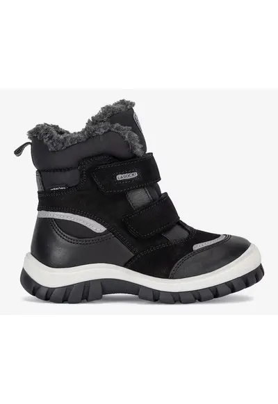 Ghete baieti 5905588872665 - Piele naturala - Negru - Negru