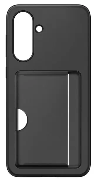 Husă Samsung - Card Slot, Galaxy A56, negru
