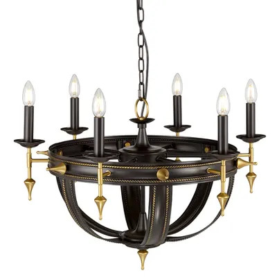Corp de iluminat suspendat, lustra Regal 6 Light Chandelier