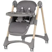 Scaun de masa Chipolino Candy Shop charcoal