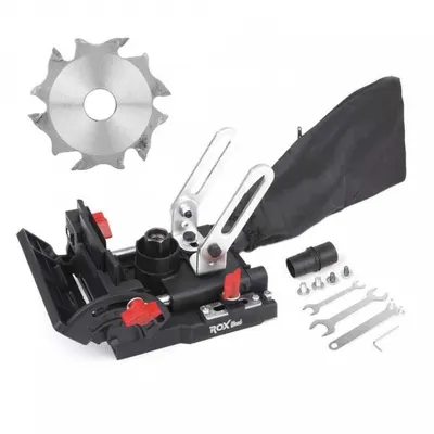 Adaptor pentru polizoare unghiulare, functie de canale biscuiti ROX Wood 153ROX0158