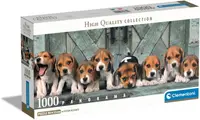 Puzzle panoramic Clementoni din 1000 piese - Beagle