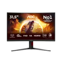 Monitor Gaming AOC C32G4Z, 31.5", 1920 x 1080 pixeli, Black, Red, 3 ani Garantie