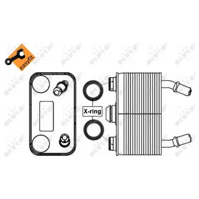 Radiator ulei, ulei motor NRF 31076
