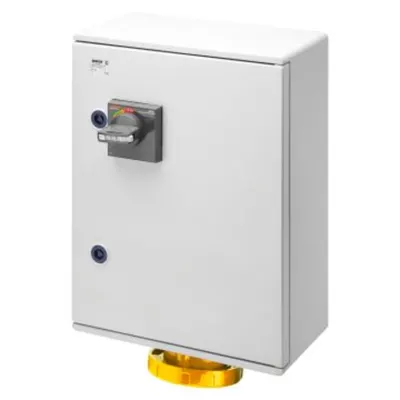 Fixed Vertical Socket Outlet - Watertight Montaj Aparent - Miniature Circuite Breaker - 3p+e 125a 110v 4h - Ip55