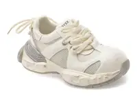 Pantofi sport GRYXX albi, 2063, din material textil si piele naturala
