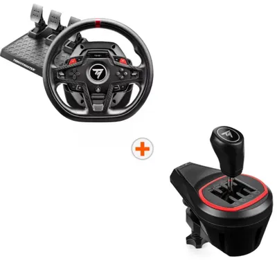 Volan cu pedale Thrustmaster - T248R, PS/PC + Maneta de viteze Thrustmaster - TH8S Shifter Add-On